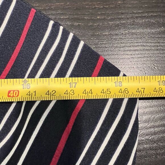 Woman SM Striped Pattern Camisole Crop Top Size‎ Large Sleeveless Casual - Picture 6 of 7